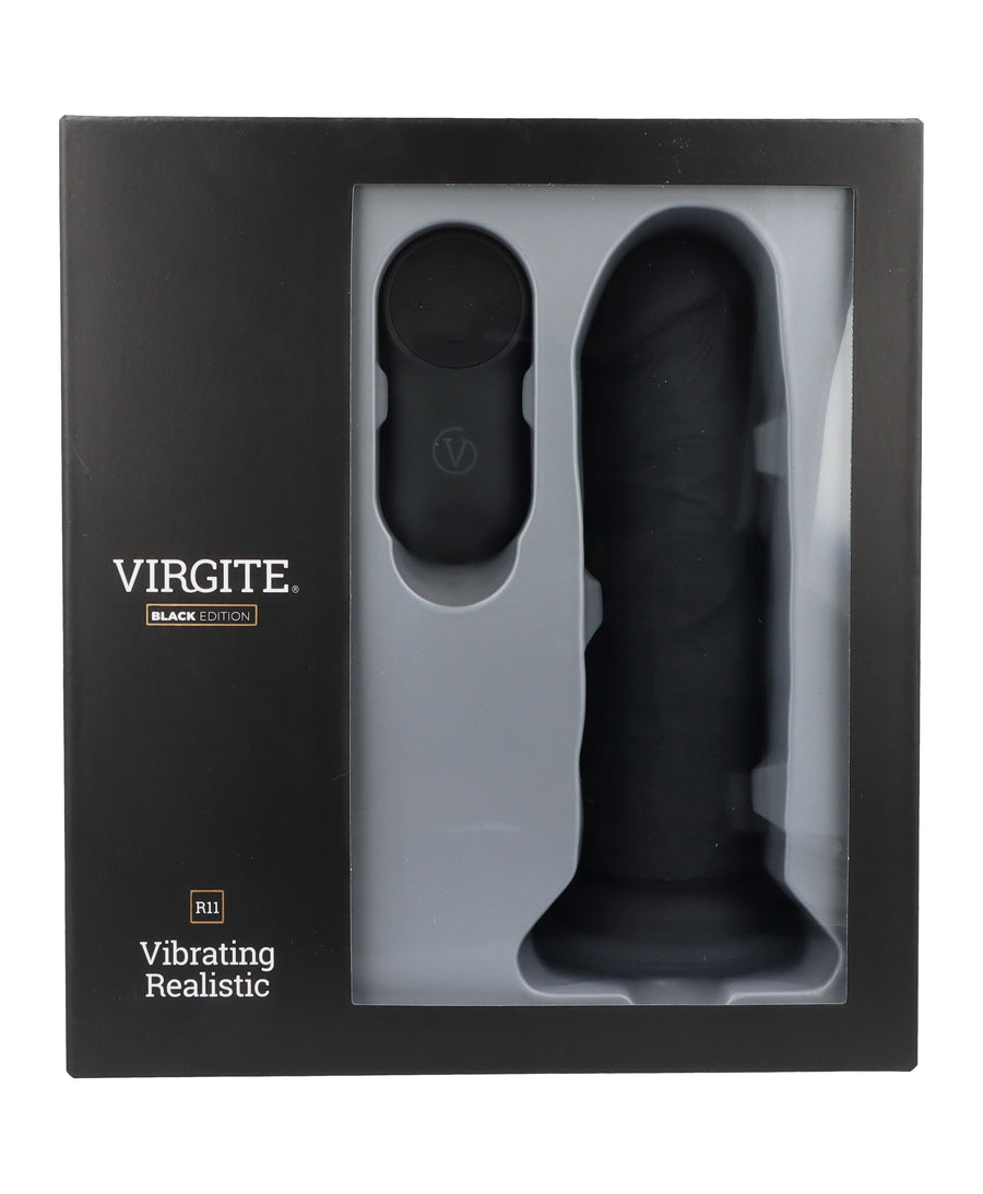 Vibrador Realista R11 Negro - Virgite - Vibradores (3)