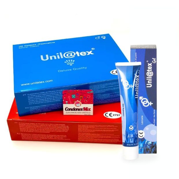288 condones + lubricante - Unilatex - ¡Packs ahorro!