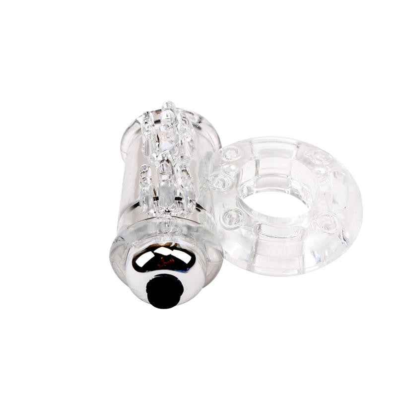 Anillo Vibrador para el Pene  Bull Ring Transparente - Chisa - Anillo vibrador para el pene (con y sin vibración) (4)