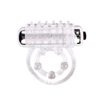 Anillo Vibrador para el Pene Clear Transparente - Chisa - Anillo vibrador para el pene (con y sin vibración) (4)