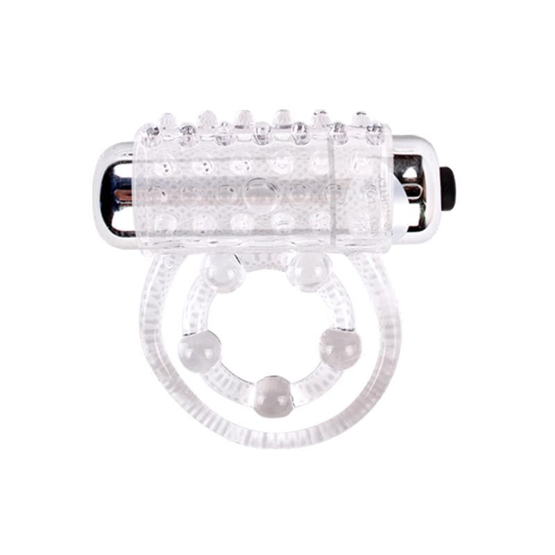 Anillo Vibrador para el Pene Clear Transparente - Chisa - Anillo vibrador para el pene (con y sin vibración) (4)