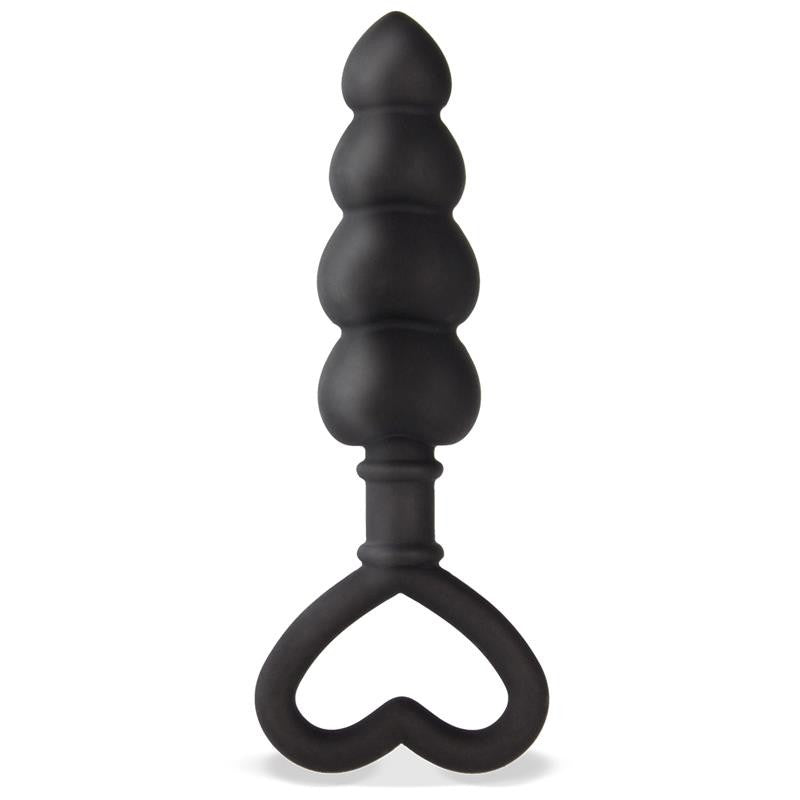 Cuore Plug Anal Silicona Negro - Tardenoche - Plugs anales