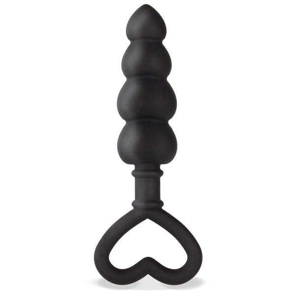 Cuore Plug Anal Silicona Negro - Tardenoche - Plugs anales