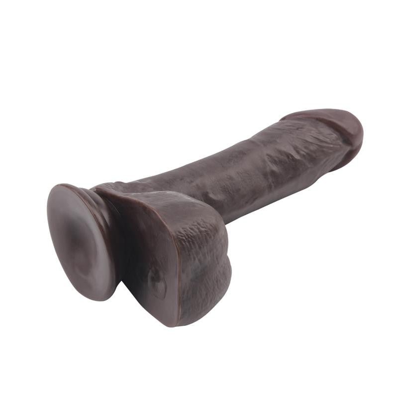 Dildo Realístico Romeo Oscuro 20 cm - Chisa - Dildos o Consoladores (3)