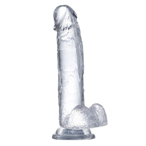 Dildo  Realístico Cristalino 18 cm - Glazed - Dildos o Consoladores