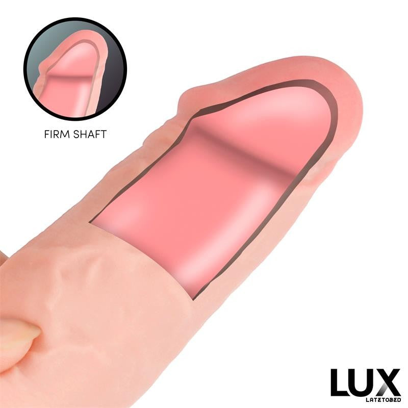 Dirk Dildo Triple Densidad con Testículos Oscilantes - LUX - Dildos o Consoladores (4)