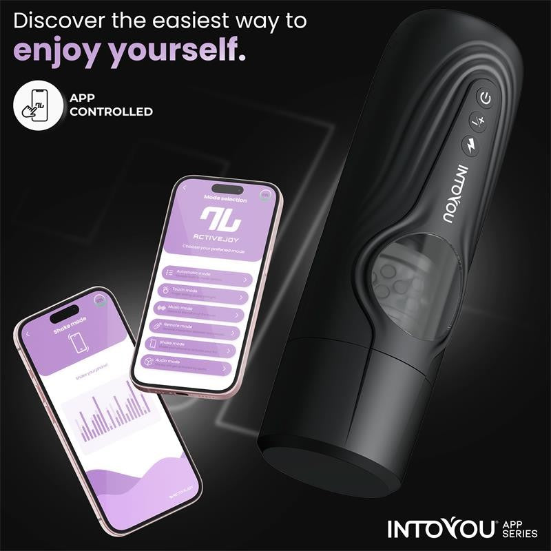 Masturbador Automático Egor con APP - Intoyou App Series - Masturbadores masculinos (4)