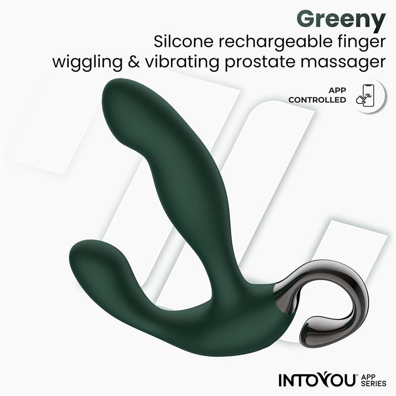 Masajeador Prostático Greeny con App - Intoyou App Series - Vibradores masculinos para el masaje prostático (4)