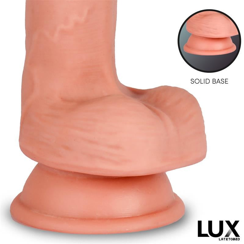Hans Dildo Triple Densidad con Testículos 18,5 cm - LUX - Dildos o Consoladores (4)