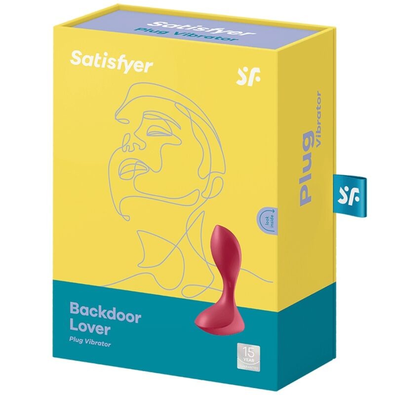 Backdoor Lover Rojo - Satisfyer - Plugs anales (2)
