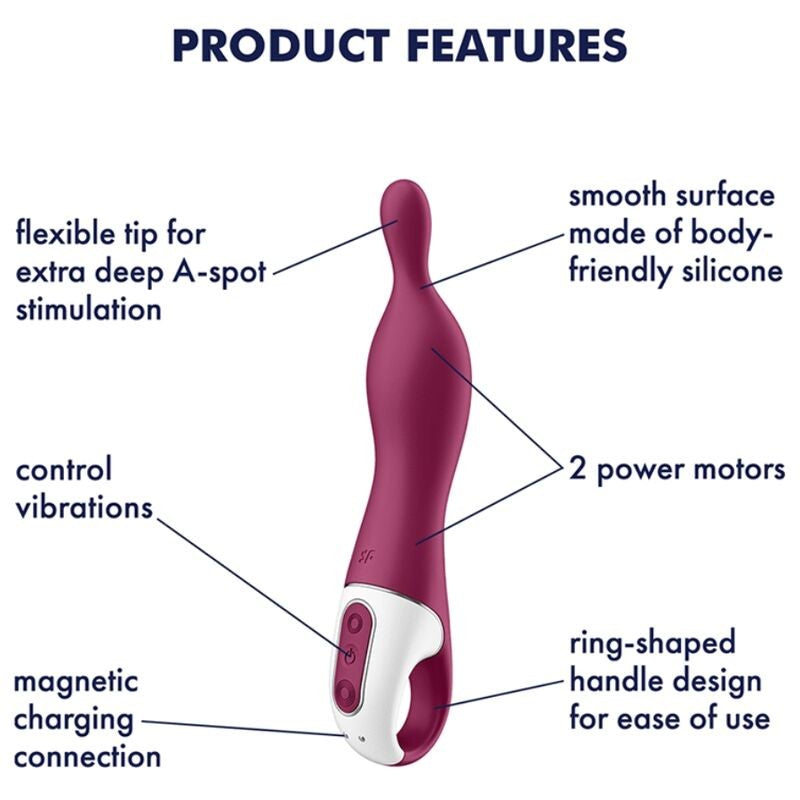 A-mazing 1 Vibrador punto A - Satisfyer - Vibradores (4)