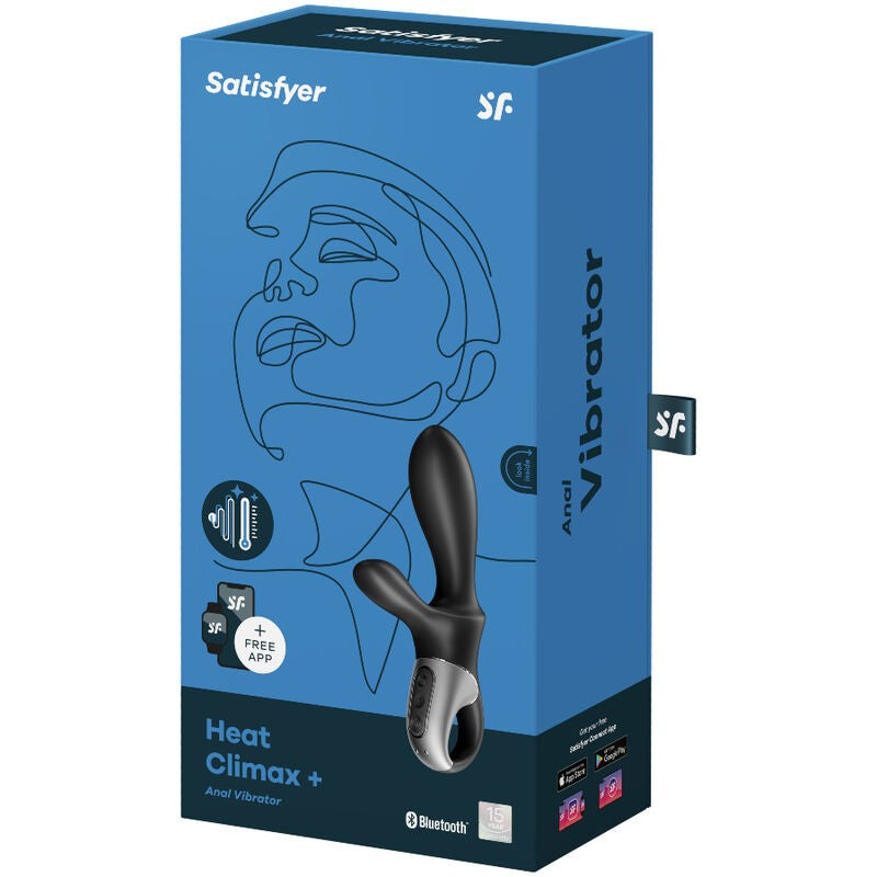 Vibrador anal Heat Climax + - Satisfyer - Vibradores Anales (4)