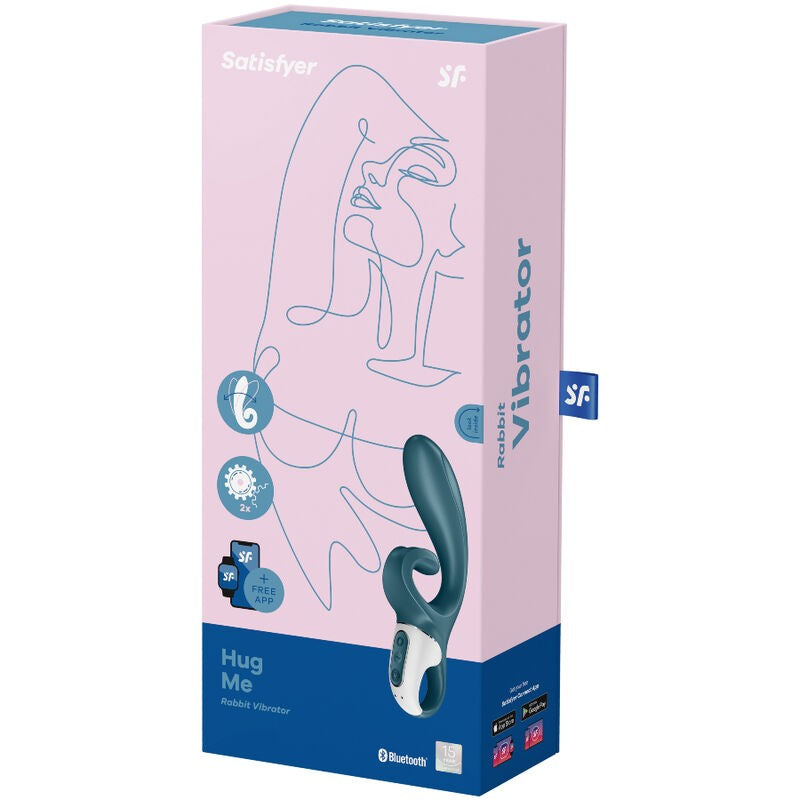 Hug Me Vibrador Rabbit con App 3