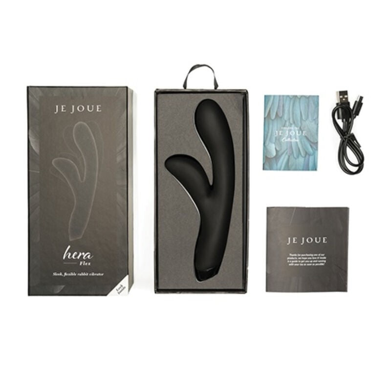 Vibrador Conejito Hera Negro - JeJoue - Vibradores (4)