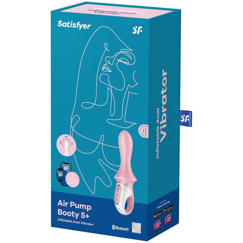 Vibrador Air Pump Booty 5 - Satisfyer - Vibradores (4)