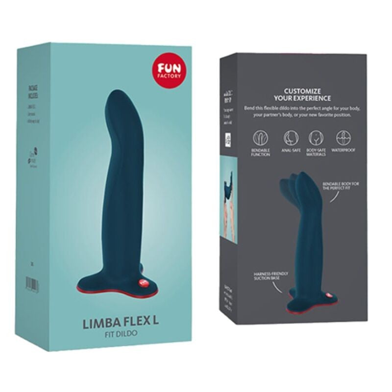 Dildo Limba Flex Azul Talla L 3