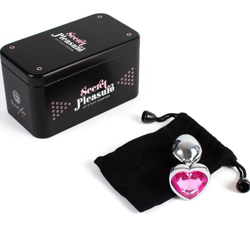 Plug anal con joya corazón S - Secret Play - Plugs anales (4)