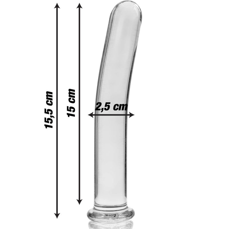 Nebula Dildo Cristal Modelo 9 Transparente - Ibiza - Dildos o Consoladores (3)
