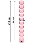 Nebula Dildo Cristal Modelo 22 Rosa - Ibiza - Dildos o Consoladores (3)