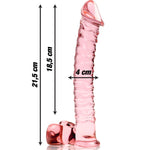 Nebula Dildo Cristal Modelo 23 Rosa - Ibiza - Dildos o Consoladores (3)