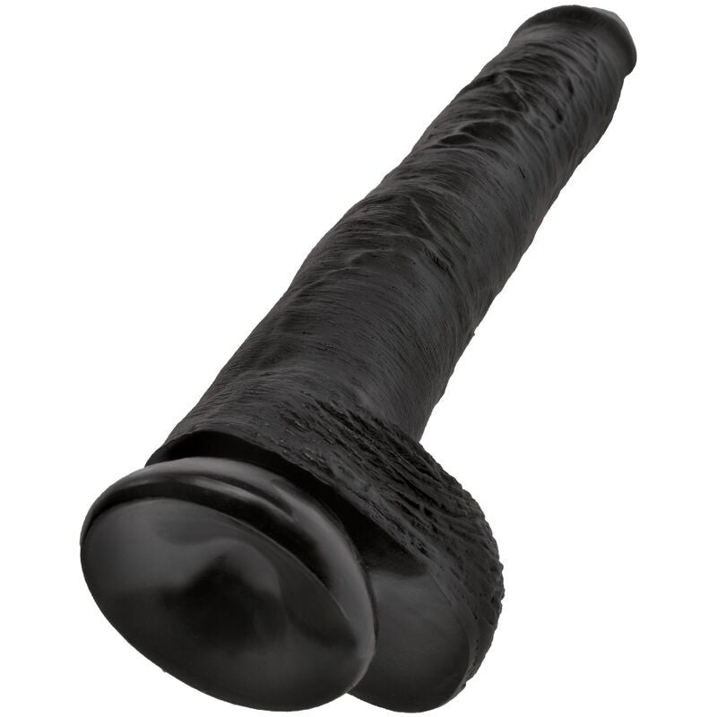 KC 14 Negro- con testículos - KingCock - Dildos o Consoladores (5)