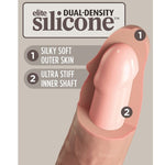 King Cock Elite 7 Vibrador 18 cm - KingCock - Vibradores (4)
