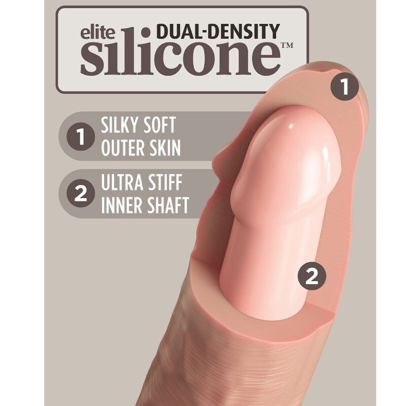 King Cock Elite 7 Vibrador 18 cm - KingCock - Vibradores (4)
