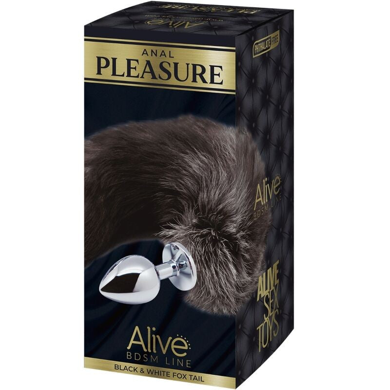 Plug Anal Cola Zorro Talla L - Alive - Plugs anales (4)