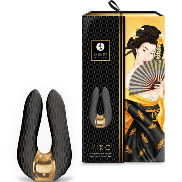 Masajeador Aiko Negro - Shunga - Vibradores