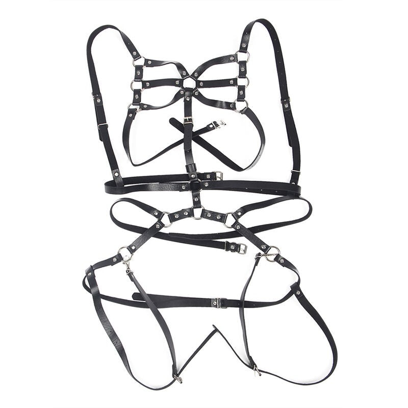 Arnés Cuerpo Correas Ajustable Talla Única - Subblime - Lencería erotica (4)