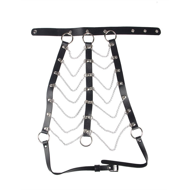 Arnés de Pecho con Cadenas Talla Única - Subblime - Lencería erotica (4)