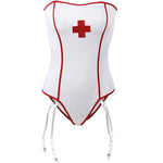 Disfraz Enfermera Sexy con Teddy S/M - Subblime - Lencería erotica (4)