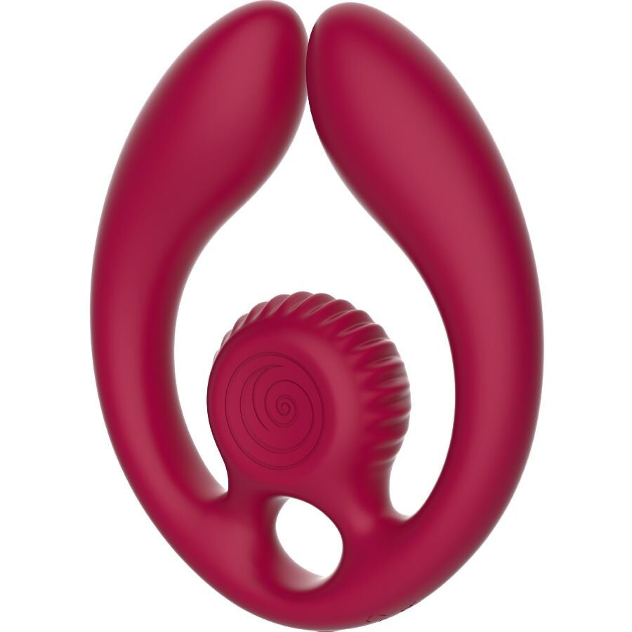 Gizi Duo Burdeos Vibrador Para Parejas - Snail Vibe - Vibradores (4)