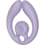 Gizi Duo Lila Vibrador Doble Para Parejas - Snail Vibe - Vibradores (4)