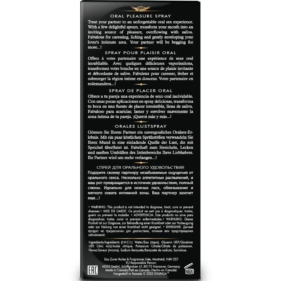 Waves Of Pleasure Spray Oral Fresas con Cava - Shunga - Estimulantes sexuales (4)