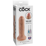 Dildo Realista Uncut Natural 15 cm - KingCock - Dildos o Consoladores (4)
