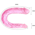 Double Flexible Dildo Pink - WhitePleasures - Dildos o Consoladores (4)