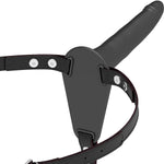 Arnés silicona negro up 15cm - FetishSubmissive - Arneses con pene o dildo Strap-On (3)