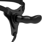Arnés silicona negro Punto G 12.5 cm - FetishSubmissive - Arneses con pene o dildo Strap-On (4)