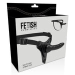 Arnés realistico negro 16cm - FetishSubmissive - Arneses con pene o dildo Strap-On (4)