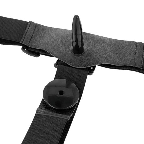 Arnés Harris doble penetración 18 cm - HarnessAttraction - Arneses con pene o dildo Strap-On (5)