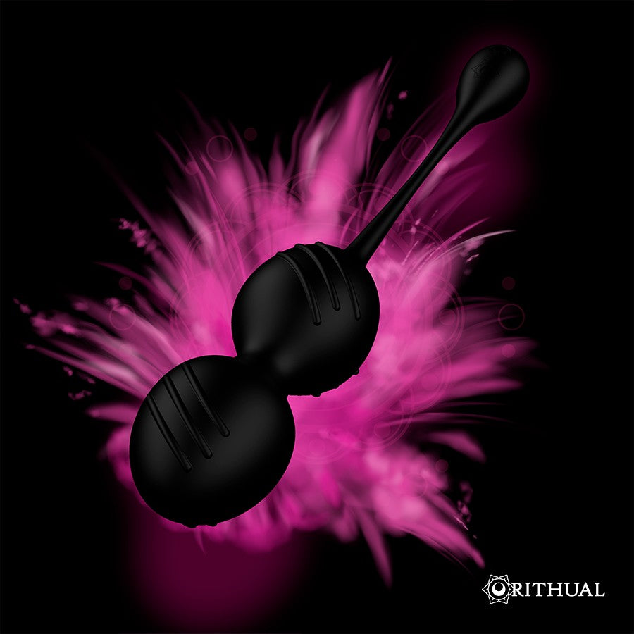 Nisha Bolas Kegel Vibradoras Negro - Rithual - Bolas Chinas (5)