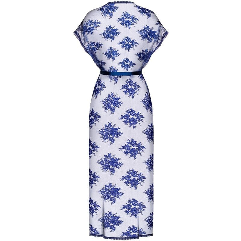 Peignoir Flowlace Talla L/XL - Obsessive - Lencería erotica (4)