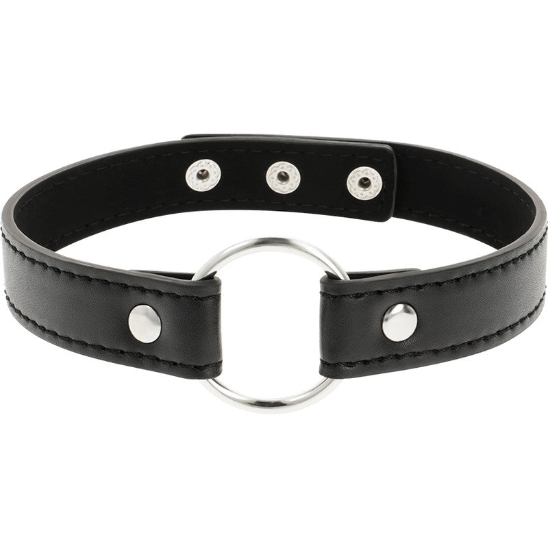 Collar Cuero Vegano - Coquette - Lencería erotica (4)