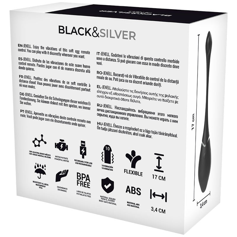 Jenell - Black Silver - Vibradores (3)