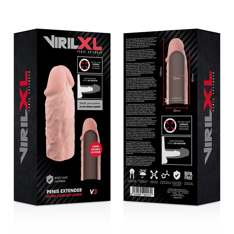 Funda extensora V3 - VirilXL - Fundas para el pene (5)