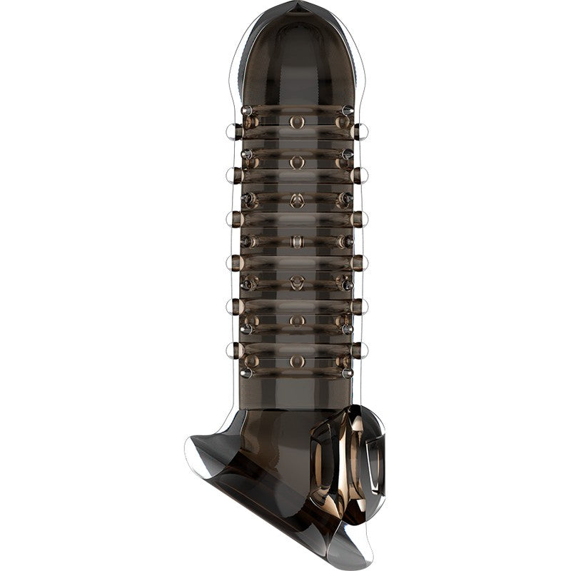 Funda extensora V15 Negra - VirilXL - Fundas para el pene (4)