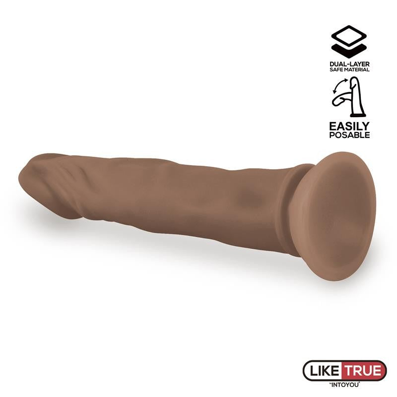 Lenser Marrón Dildo Realista 20 cm - Liketrue - Dildos o Consoladores (5)