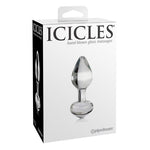 Plug Icicles 44 Transparente - Pipedream - Plugs anales (4)