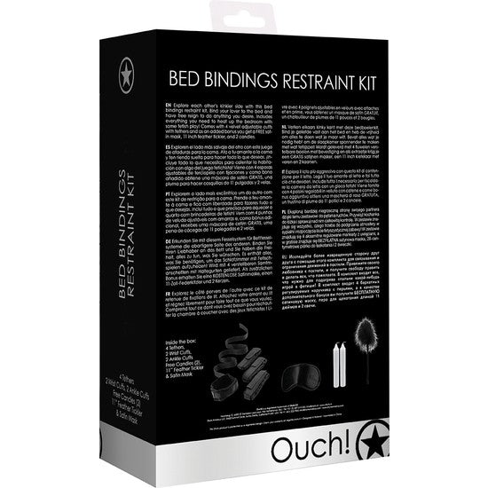 Kit de restricción cama - Shots - Kits para BDSM (4)